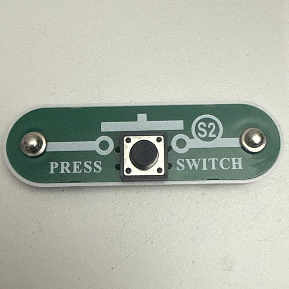 SNAP CIRCUITS Elenco S2 Press Switch Replacement Part 6SCS2 - Picture 1 of 3